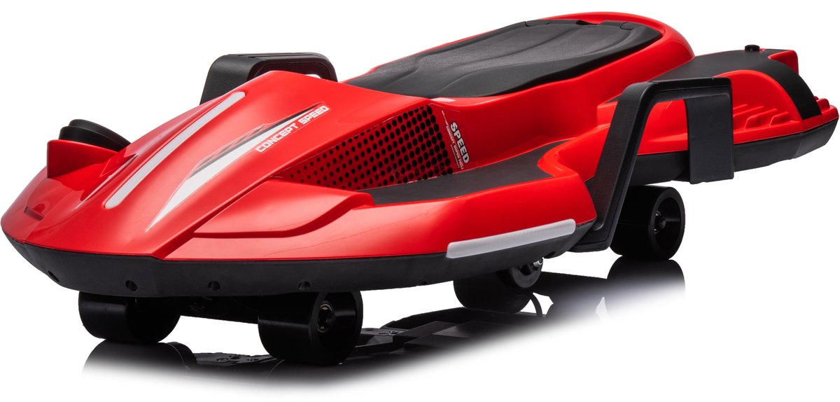 FINOOS elektrische kindervoertuig - elektrische kinderauto - Balanceboard - Hooverboard rijdend speelgoed 18V Rood