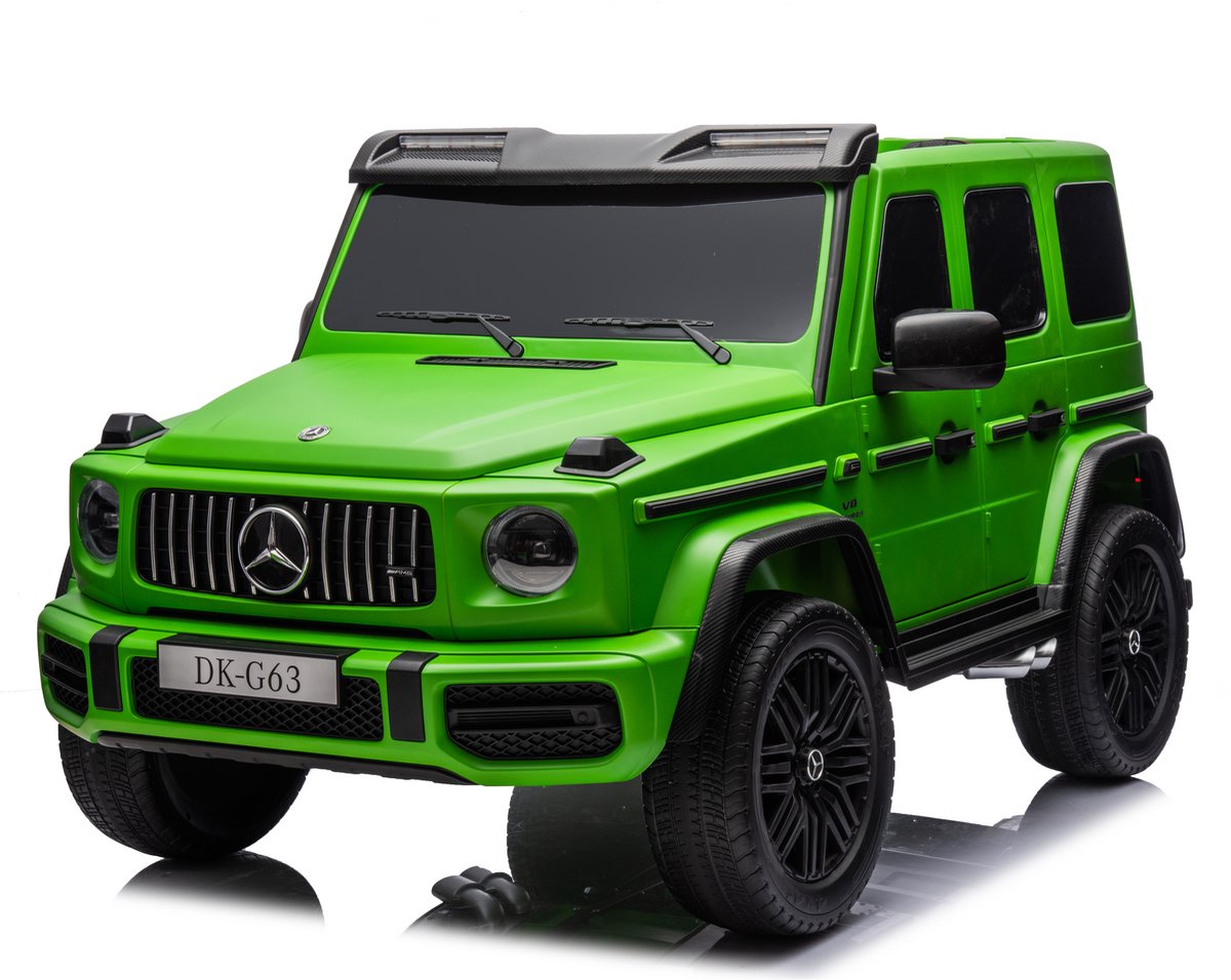 Mercedes G63 AMG XXL 24V - 2 persoons elektrische kinderauto - Groen