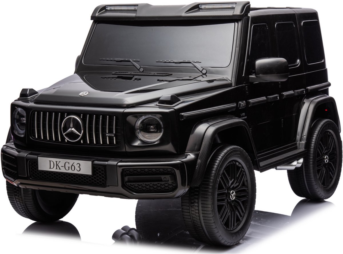 Mercedes G63 AMG XXL 24V - 2 persoons elektrische kinderauto - Zwart