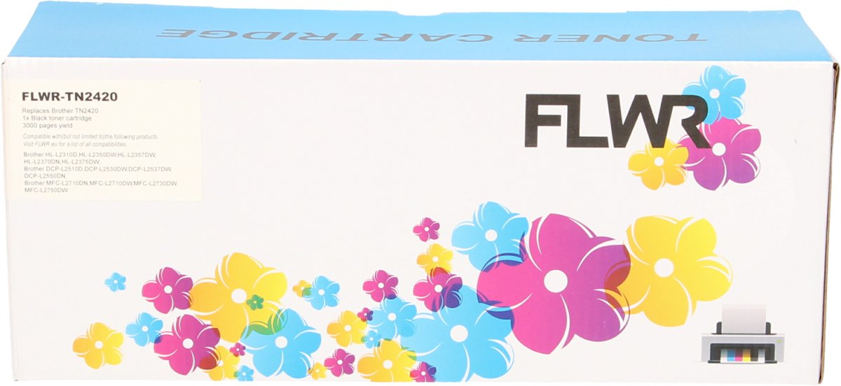 FLWR - Toner / TN-2420 Zwart - Geschikt voor Brother
