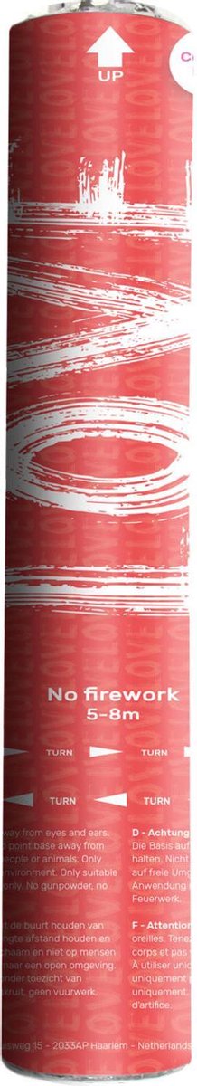 Confetti Kanon Love - 28cm