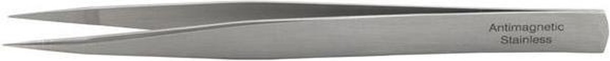 Precisie-pincet spitz, roestvrij 130mm