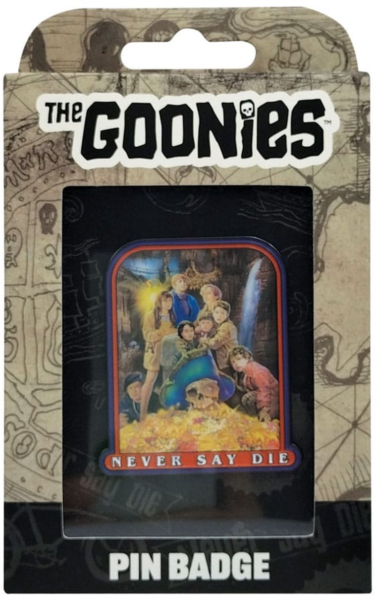 FaNaTtik The Goonies Pin Badge 40th Anniversary Never Say Die Pins & Brooches