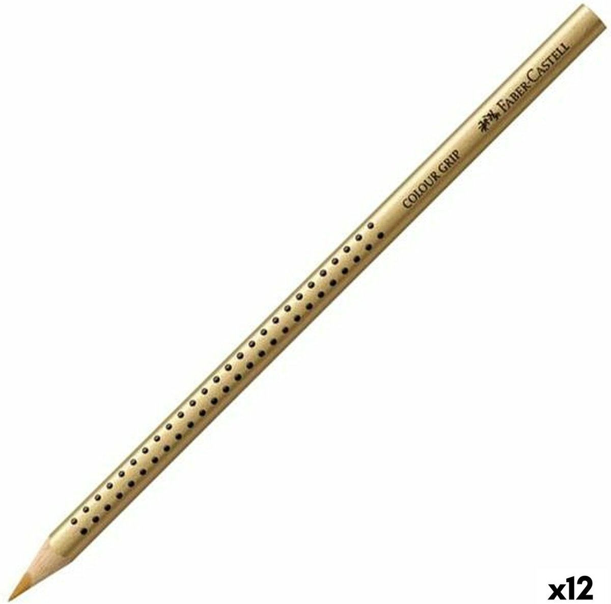 Aquarel Kleurpotloden Faber-Castell Gouden (12 Stuks)