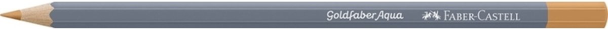 Aquarelkleurpotlood   Goldfaber 187 gebrande oker