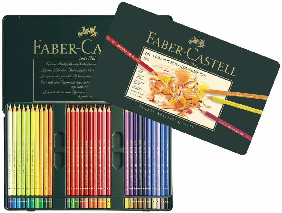 Faber Castell - Kleurpotlood - Polychromos - 60 stuks