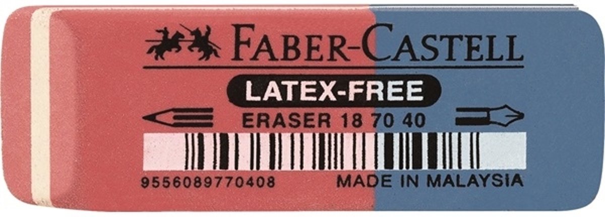 Faber-Castell 187040 vlakgum