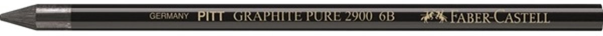 Grafietpotlood   Pitt Pure 6B