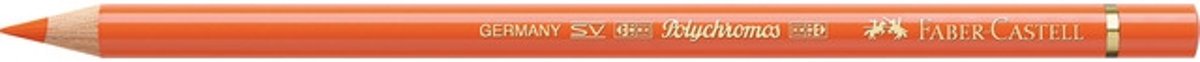 Kleurpotlood Faber Castell Polychromos 113 azur-oranje