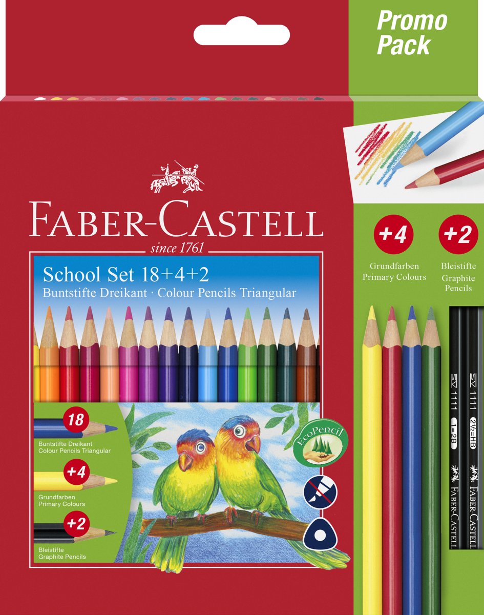 Kleurset Faber-Castell Trianular