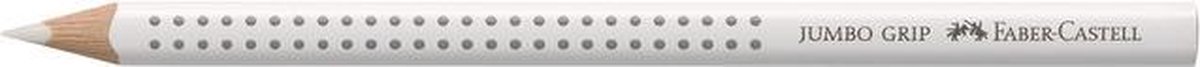 kleurpotlood Faber Castell Jumbo GRIP 01 wit