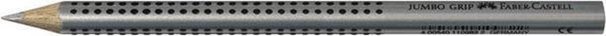 kleurpotlood Faber Castell Jumbo GRIP 82 zilver