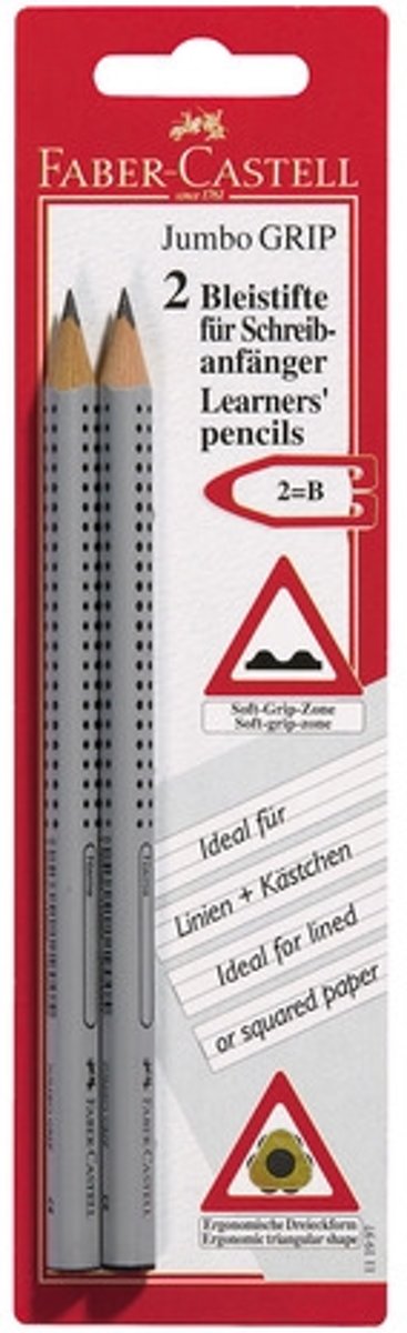 potlood   Jumbo Grip Set à 2 stuks