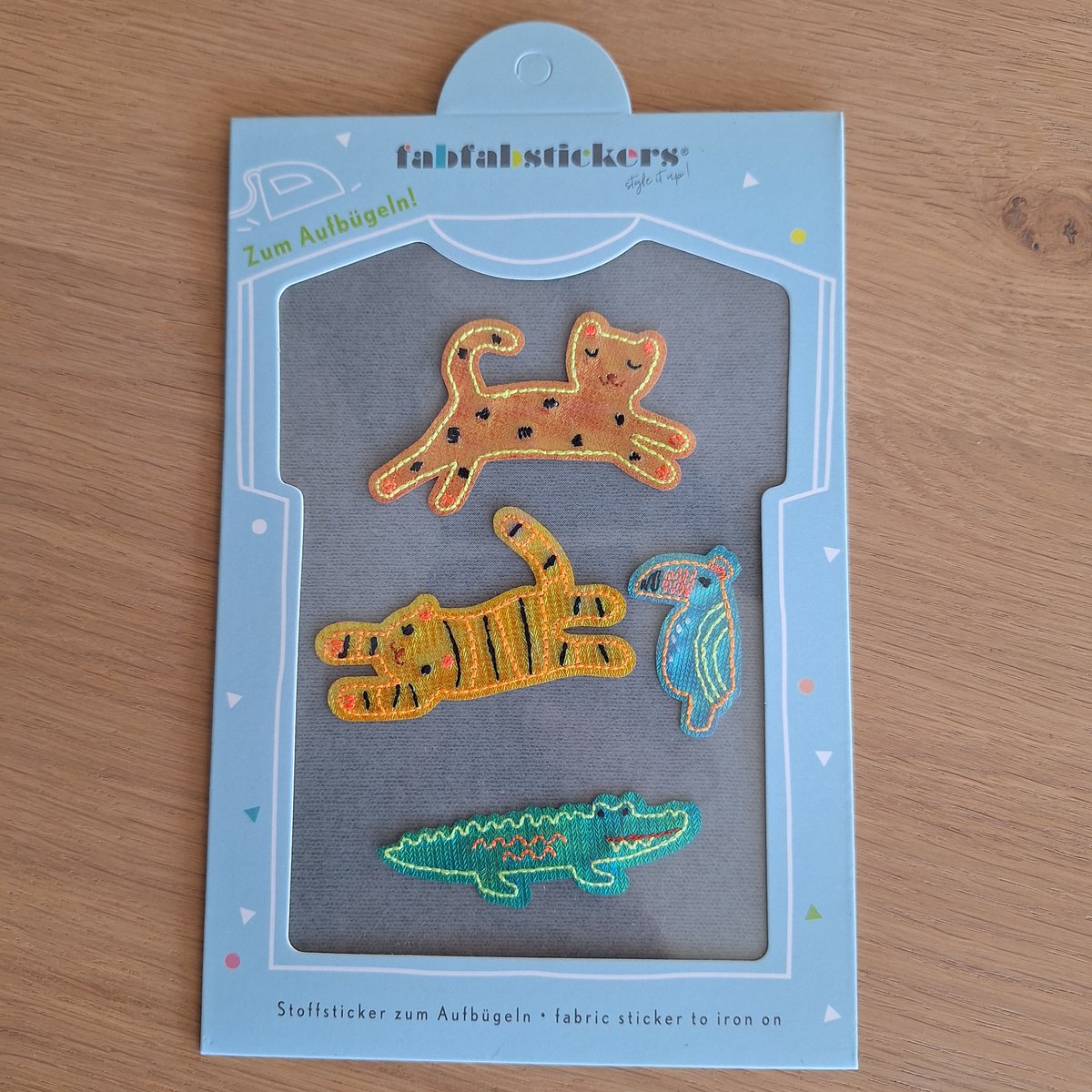 Stofsticker jungle - Strijkapplicaties - Patches