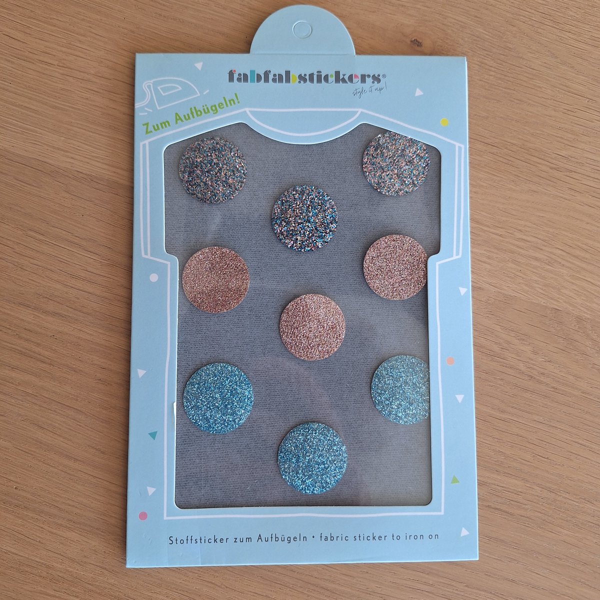 Stofstickers rond groot - Strijkapplicaties - Patch