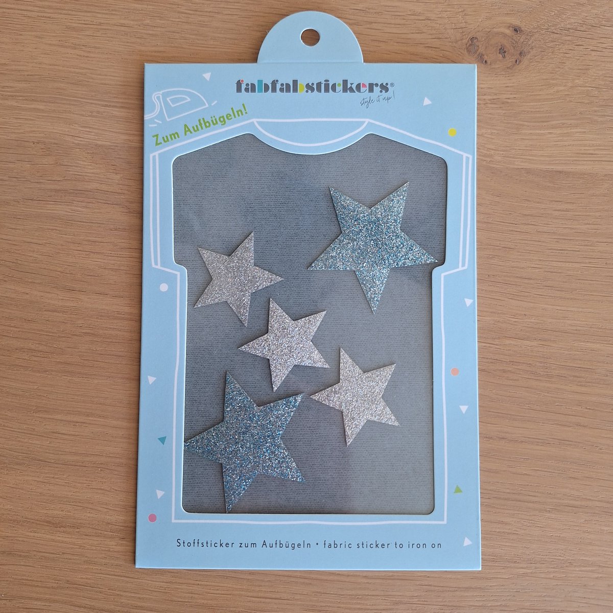 Stofstickers sterren - Strijkapplicatie - Patch