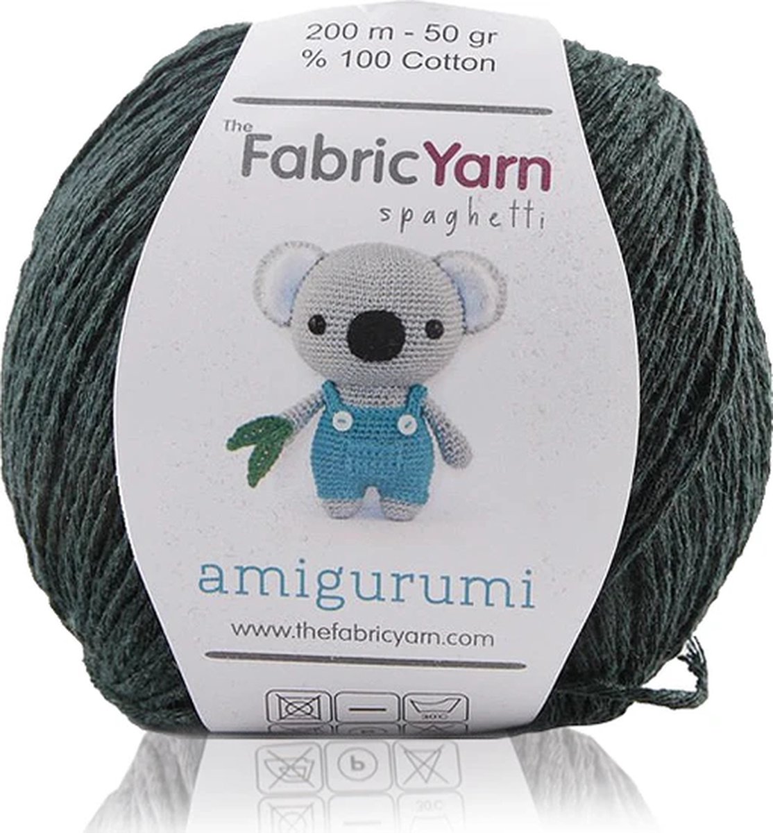 The Fabric Yarn - Amigurumi Garen - Baby Breigaren - 100% Katoen - 1 Stuk - Eend Hoofd - Slim Cotton Garen - 200 Meter