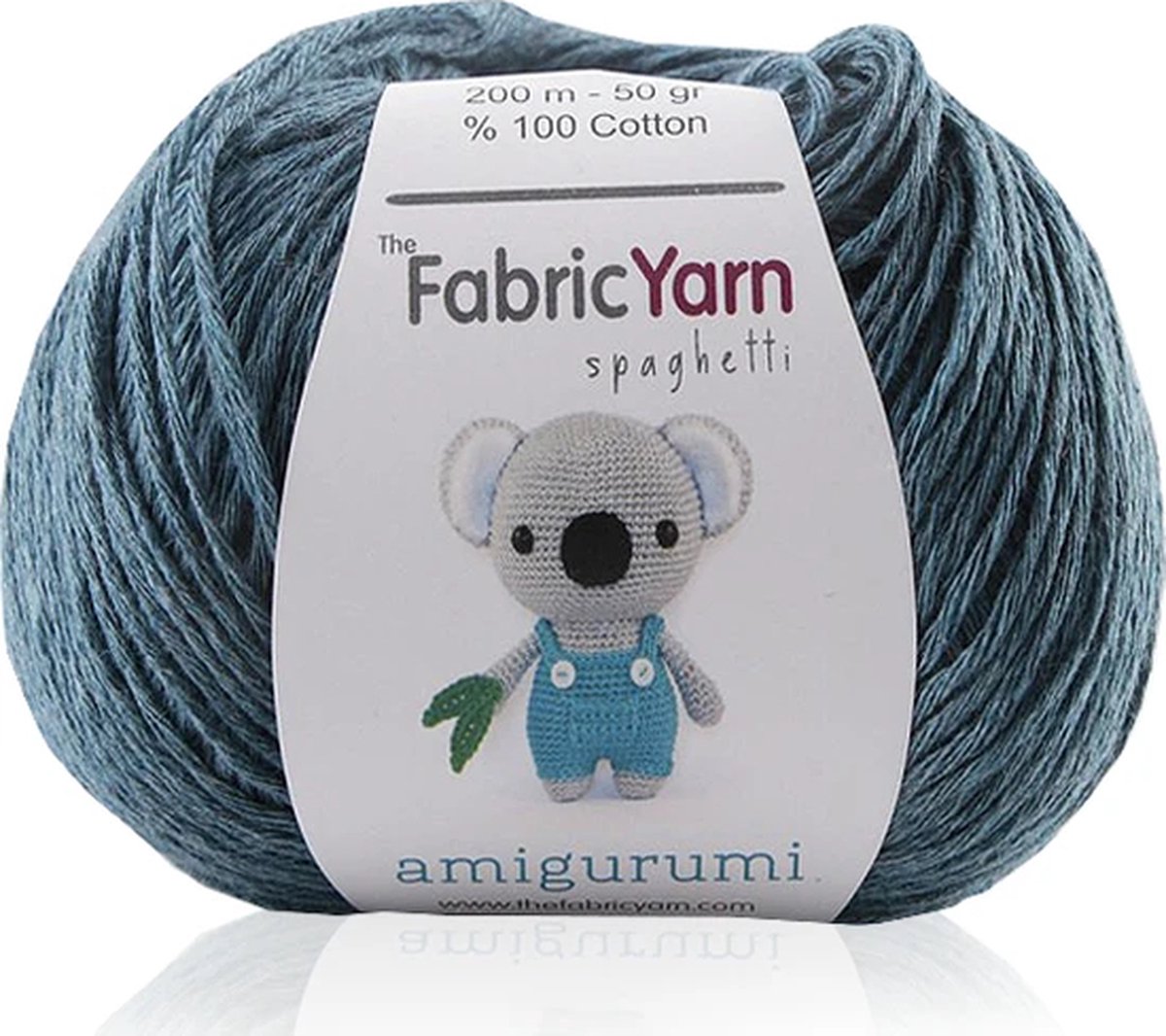 The Fabric Yarn - Amigurumi Garen - Baby Breigaren - 100% Katoen - 1 Stuk - Olie - Slim Cotton Garen - 200 Meter