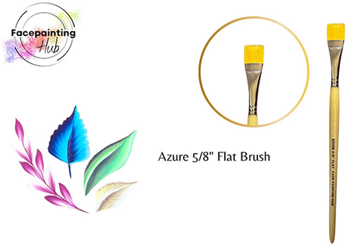 Azure 5/8 Brush