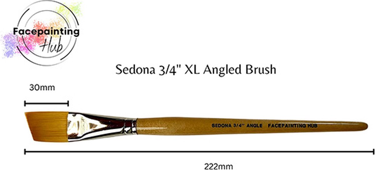 Sedona 3/4 Xl Angle Brush