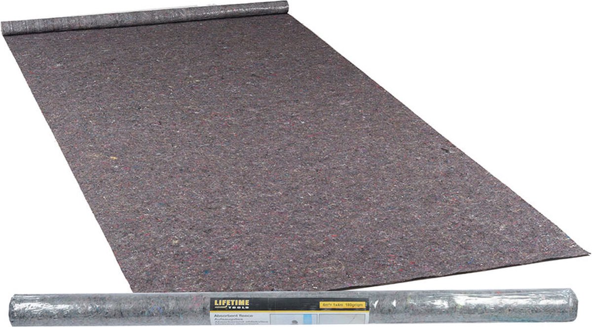 Fache Absorberend Schildertapijt 1x10 M Bruin