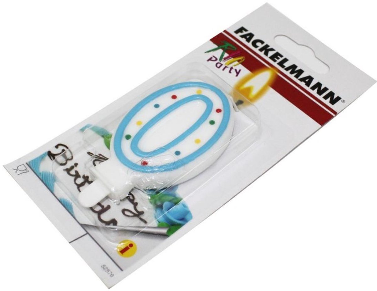 Fackelmann Rio Party Nummer 0 Verjaardagskaars