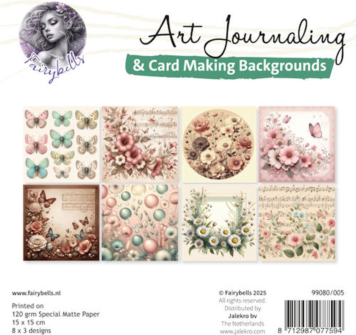 Art Journaling & Card Making Backgrounds Set 5