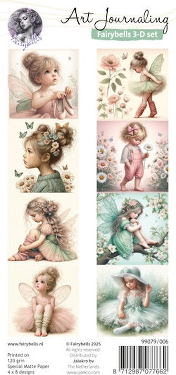 Fairybells 3-D setje nr 6