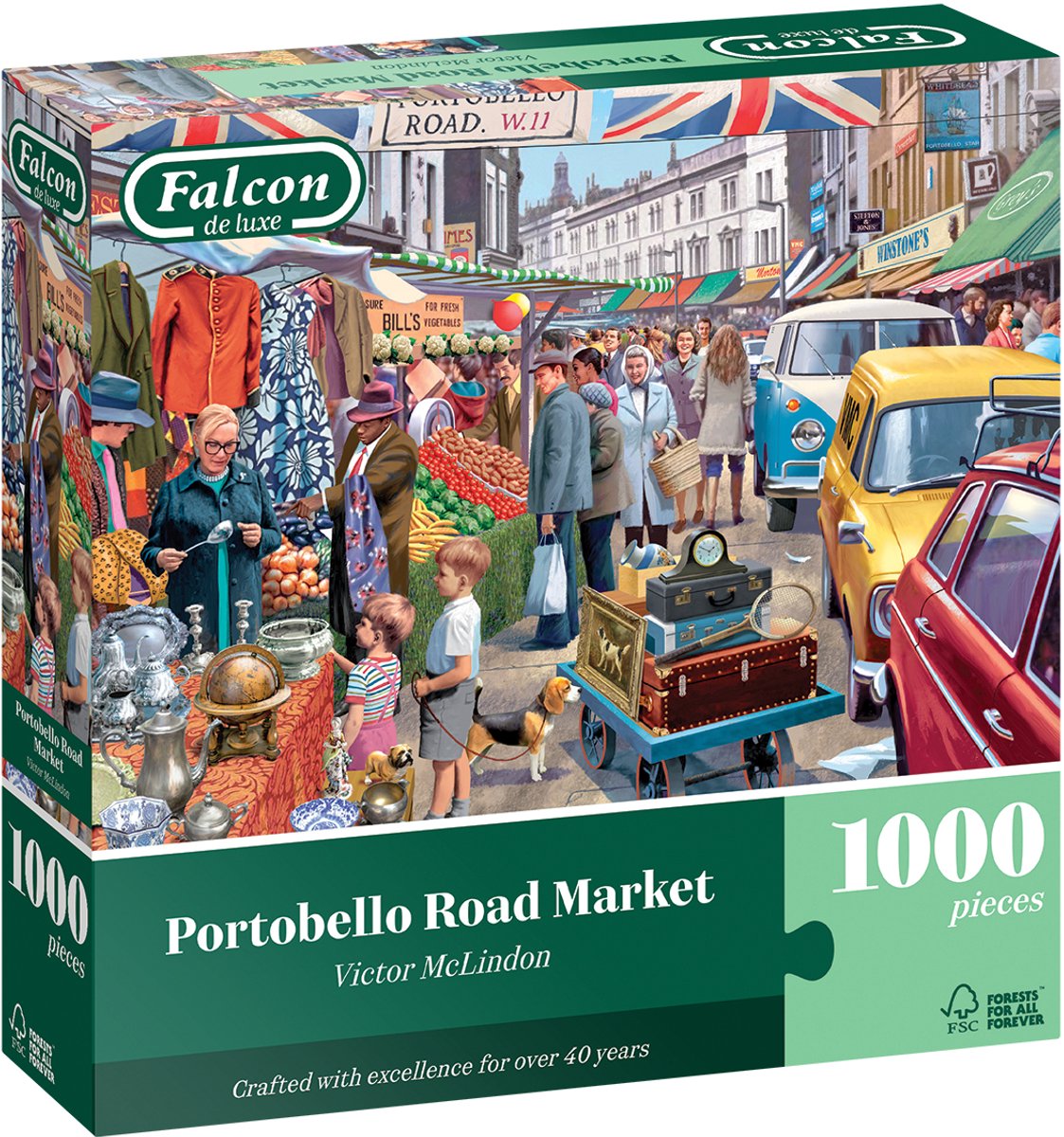 Portobello Road Market Puzzel 1000 stukjes