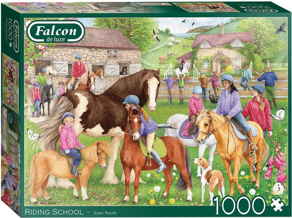 Riding School Puzzel 1000 Stukjes