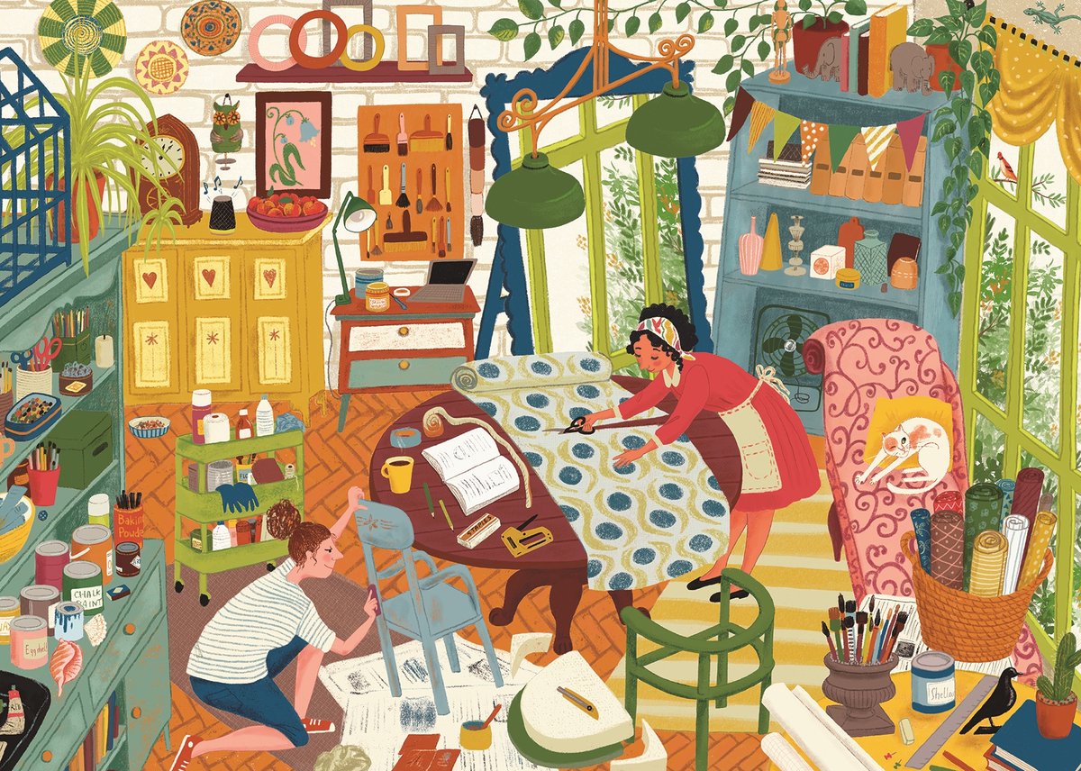 Upcycling Workshop Puzzel 1000 stukjes