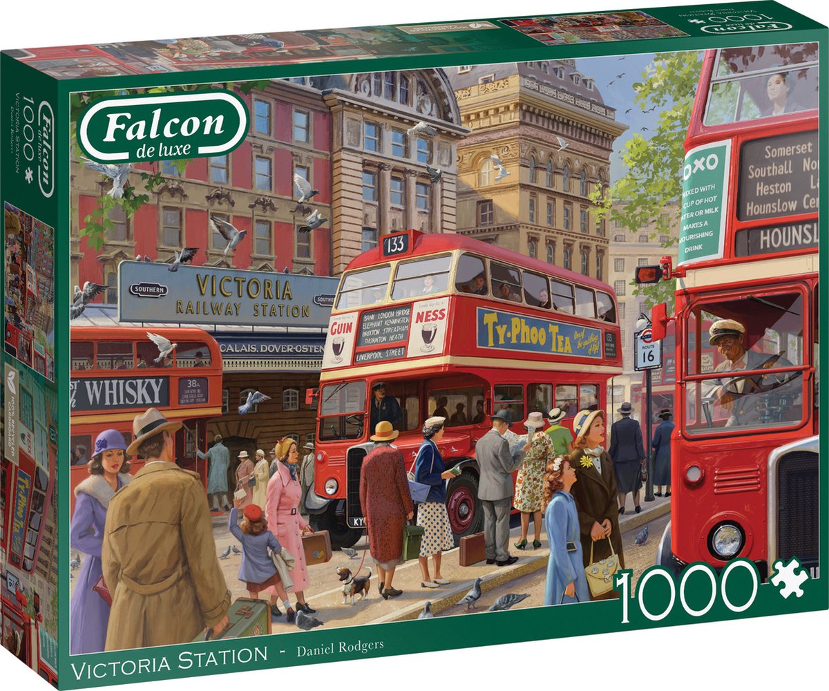 Victoria Station Puzzel 1000 Stukjes