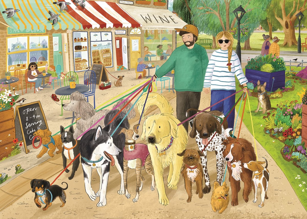 Walkies Puzzel 1000 Stukjes