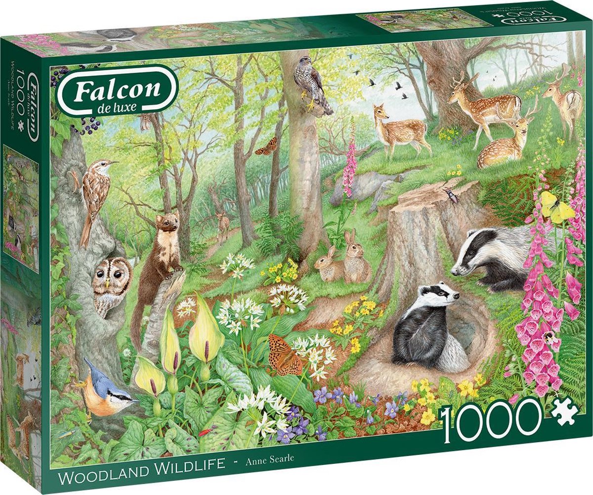 Woodland Wildlife Puzzel 1000 Stukjes