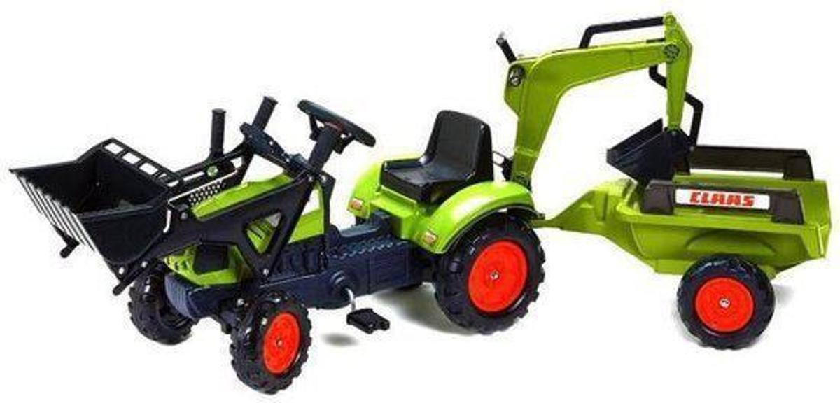 Falk Traptractor claas arion 410 met aanhanger