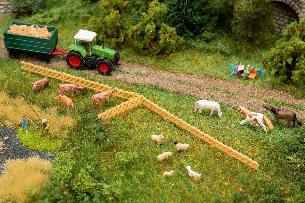 Faller - 1/160 DIERENSET KOEIEN PAARDEN SCHAPEN (1/24) * - modelbouwsets, hobbybouwspeelgoed voor kinderen, modelverf en accessoires