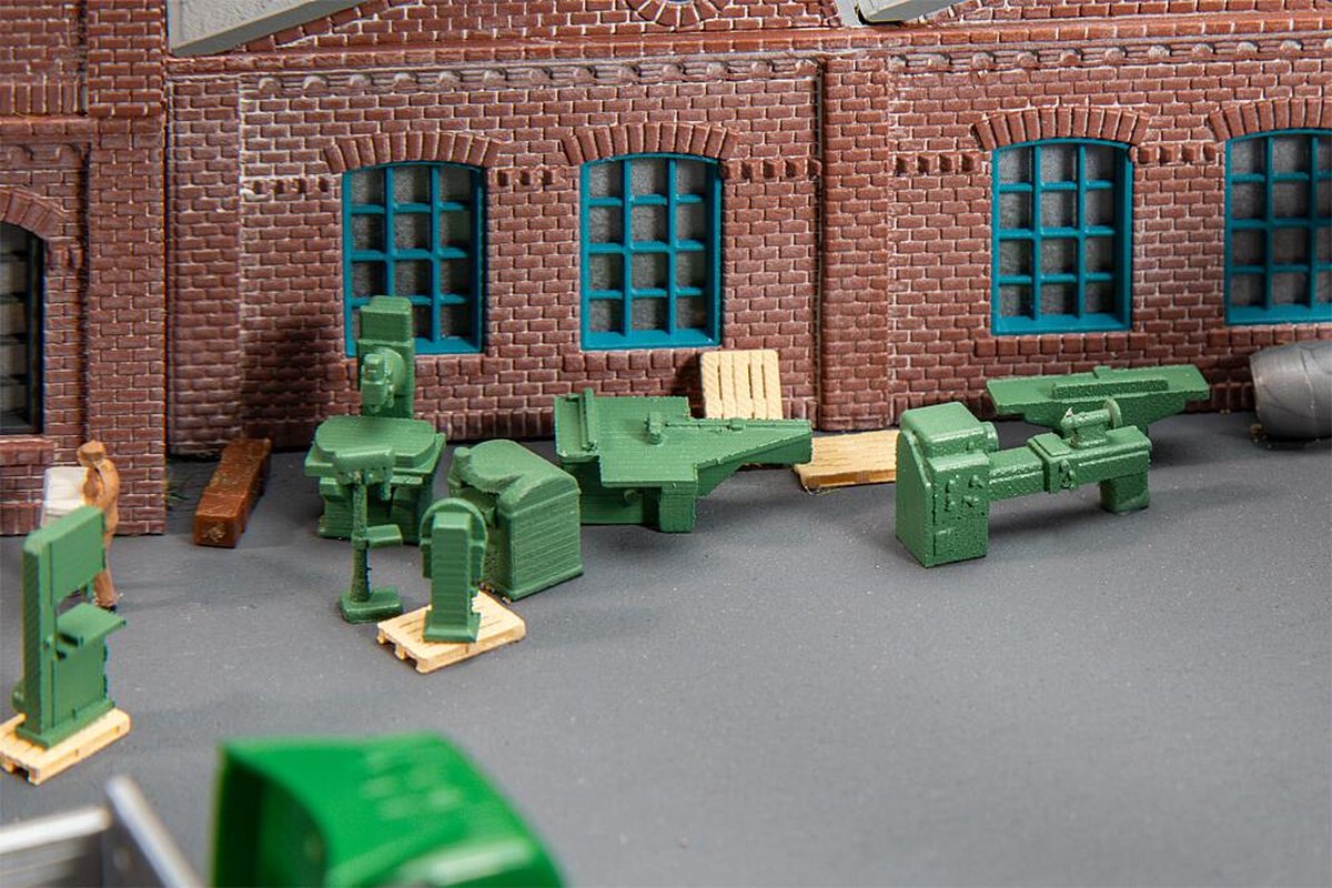 Faller - 1/160 WERKPLAATSUITRUSTING (6/24) * - modelbouwsets, hobbybouwspeelgoed voor kinderen, modelverf en accessoires