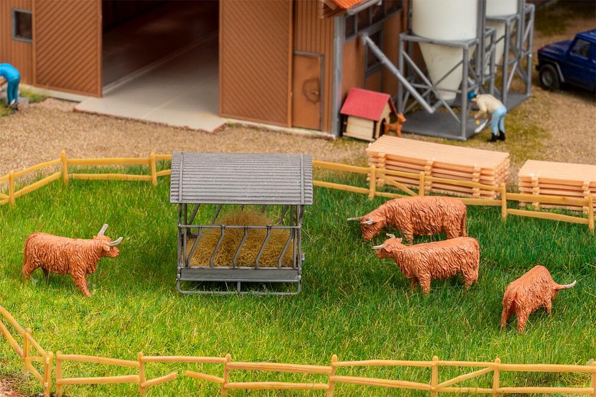 Faller - 1/87 SCHOTSE HOOGLANDERS (?/23) * - modelbouwsets, hobbybouwspeelgoed voor kinderen, modelverf en accessoires