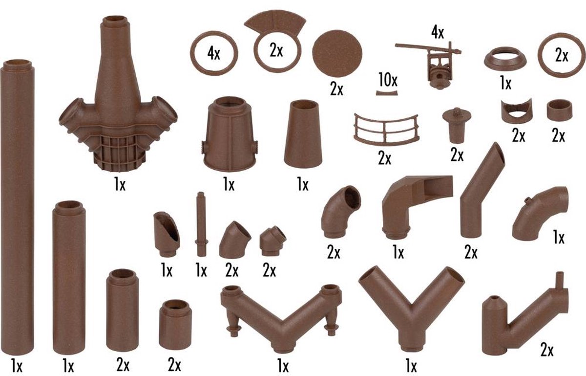 Faller 180328 H0 Grote leidingleidingenset