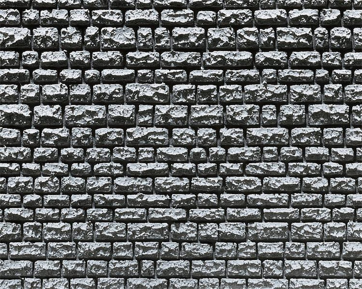 Faller -Decorplaat Profi, Natuursteenmuur (170863)