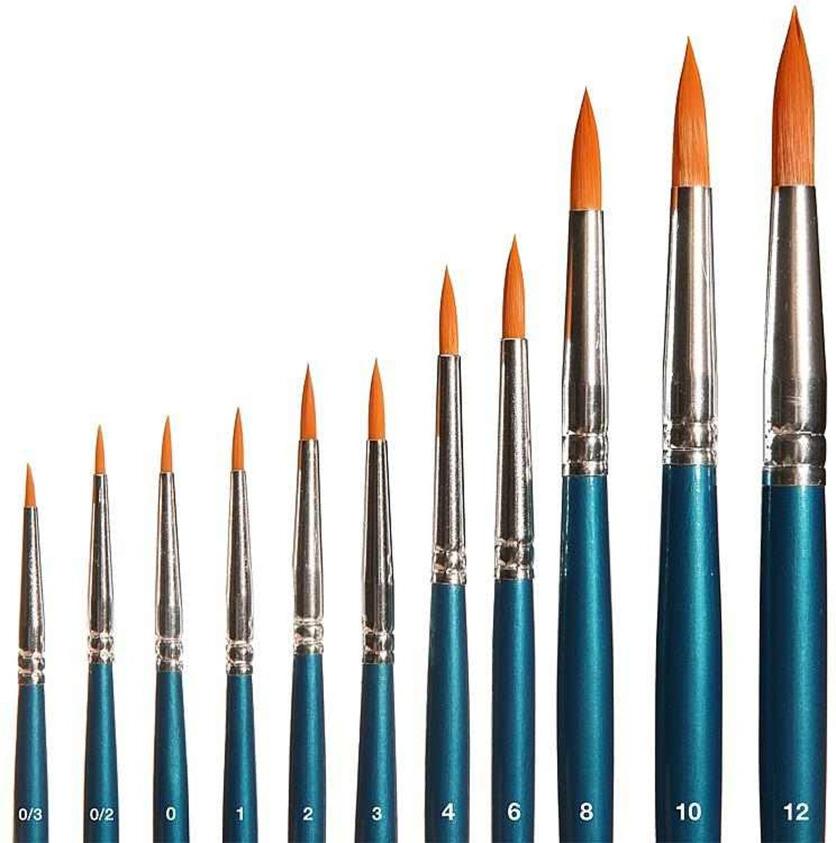 Faller -Ronde kwast, synthetisch, maat 0/3 (172140)