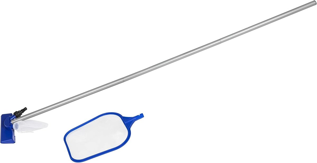 Famanu Zwembadreinigingsset, tot Ø 366 cm Reinigingsset. 15 x 3 x 203 cm blauw