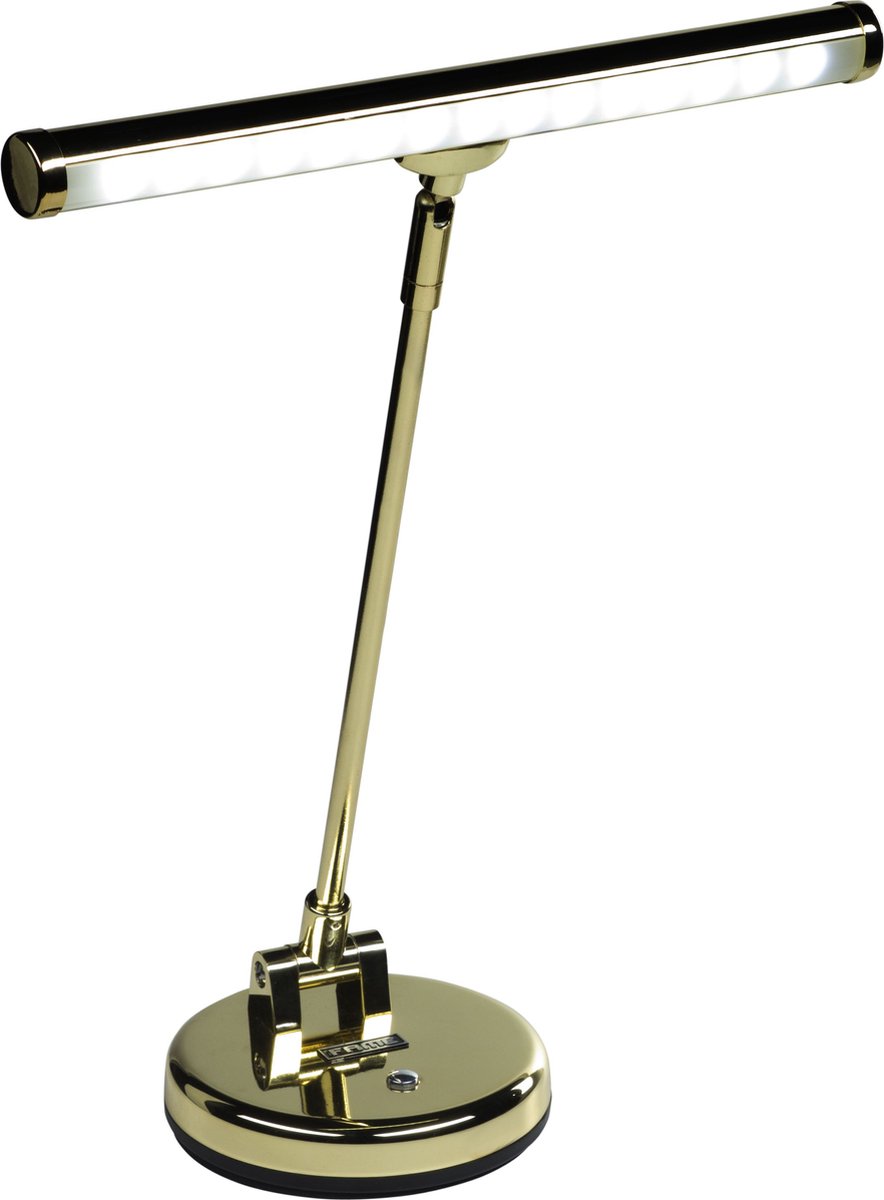 Fame LED-Pianolichte goud glanzend incl. voeding - Accessoire voor piano