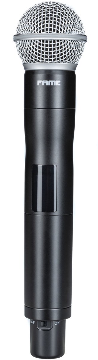 Fame MS-Mic Singer G/X Handsender C 826-832 MHz - Enkelvoudig component voor draadloze systemen