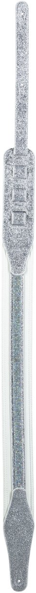 Fame Sparkling Silver Strap - Gitaarband