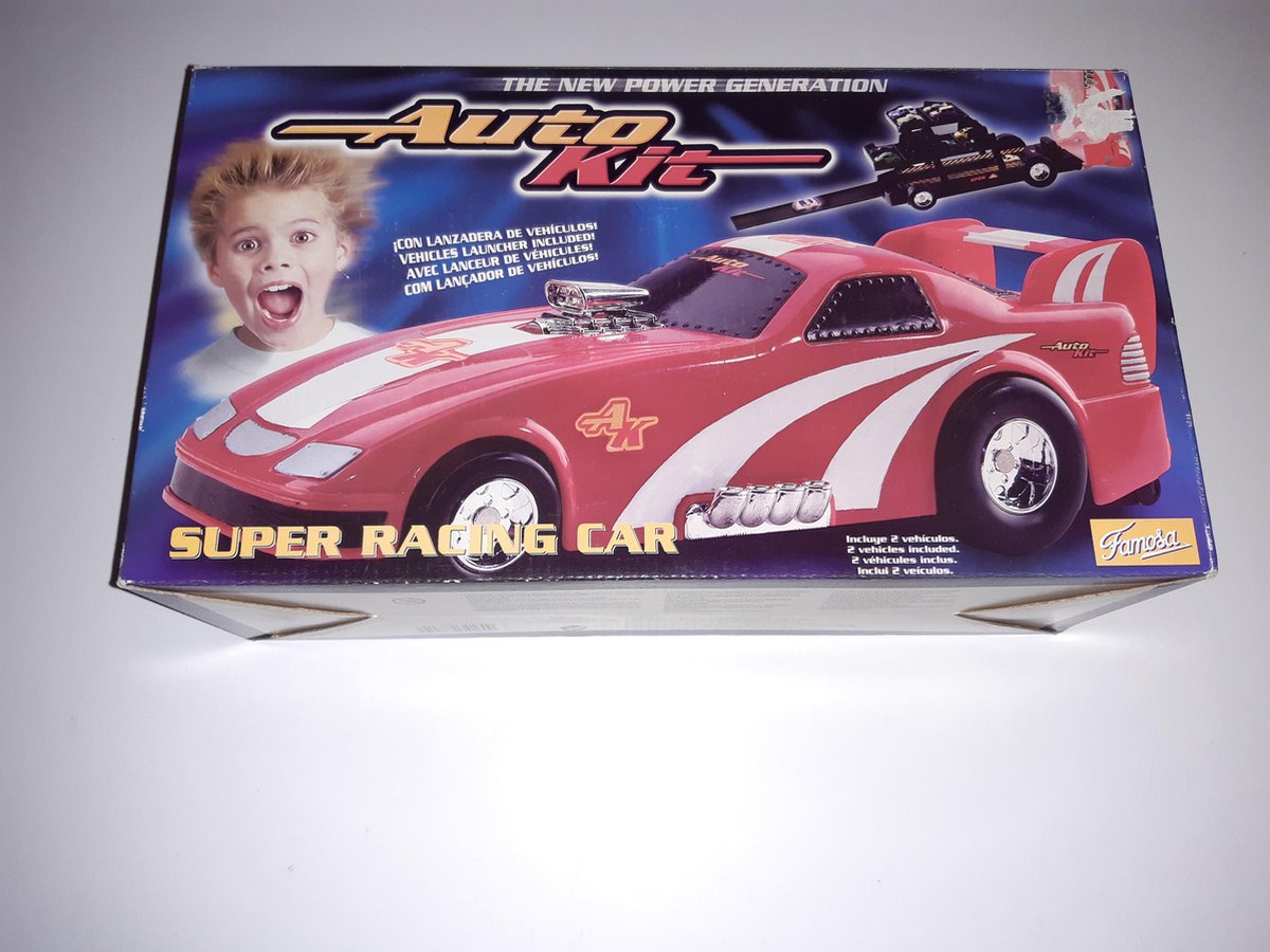 Auto Kit - Super Racing Car - met auto afrijbaan