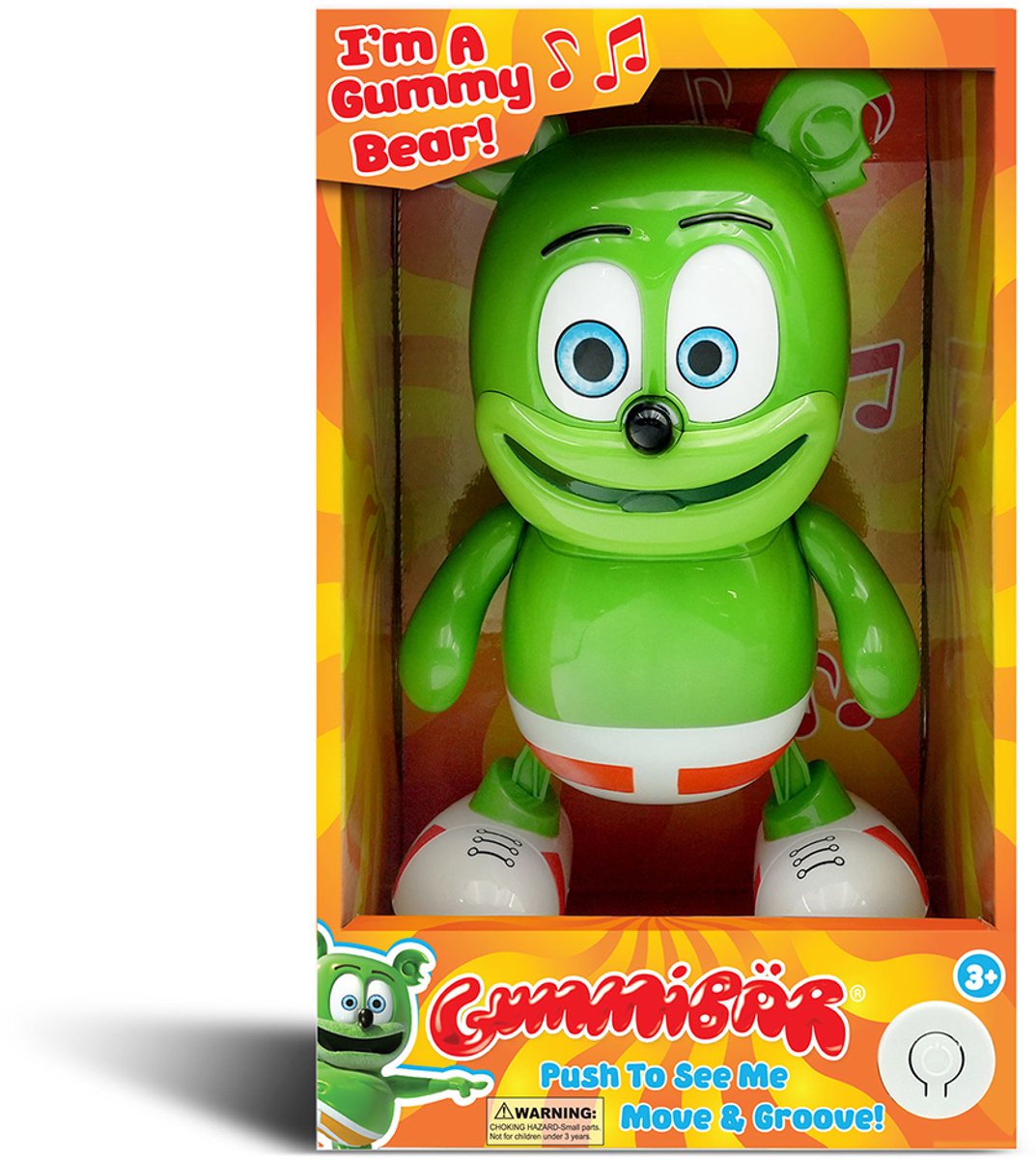 Famosa Dansende Robo-gummibeer Spaanse Versie Groen