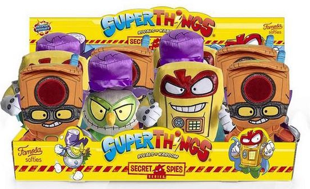 Knuffel Famosa Superthings Serie 6 (19 cm)