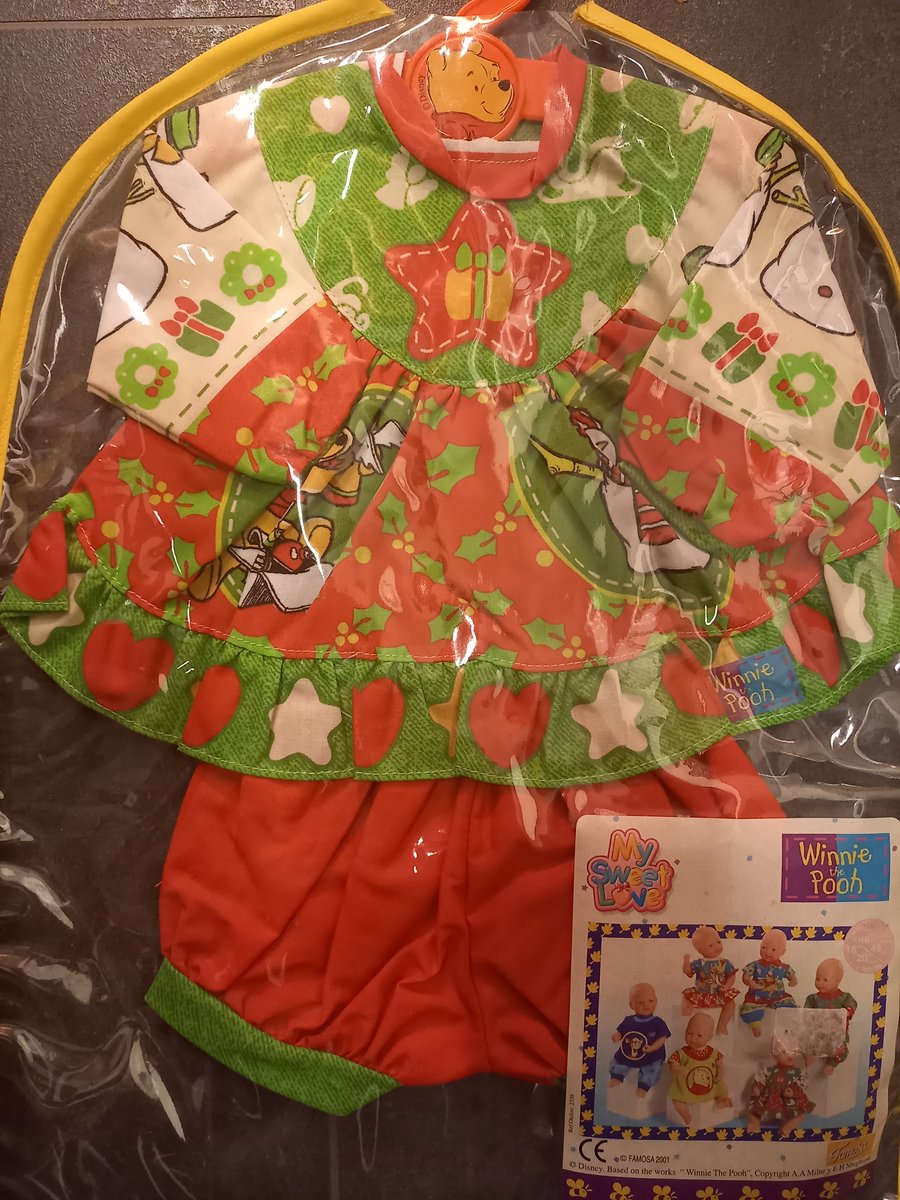 My sweet love Poppenkleding - Winnie the Pooh -40-49 cm pop