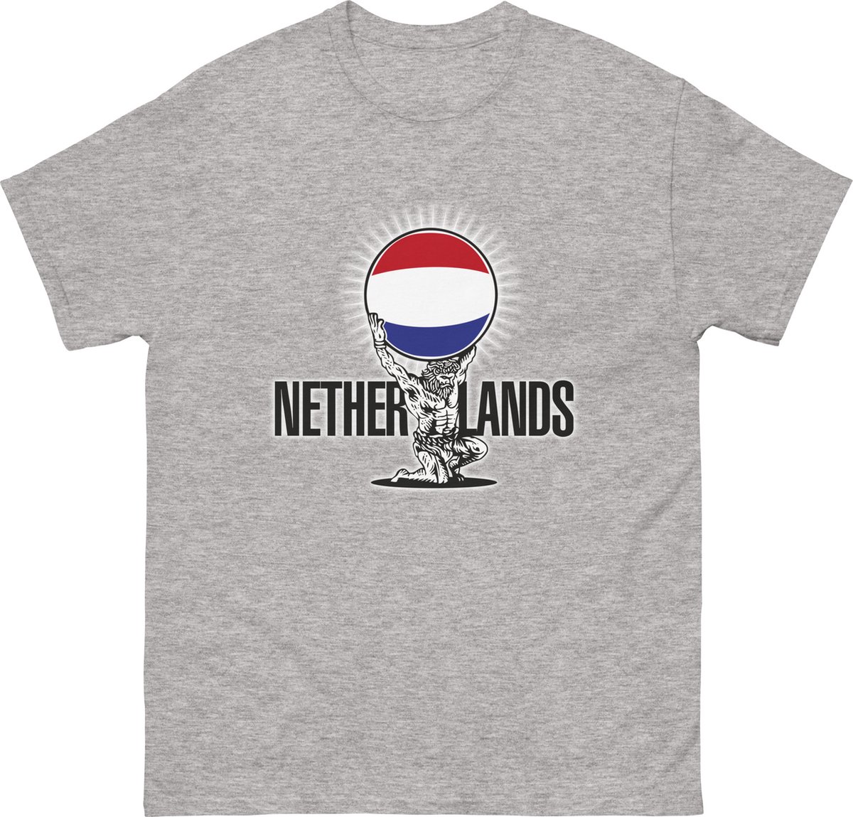 EK Voetbal 2024 T-shirt - Sportgrijs, M